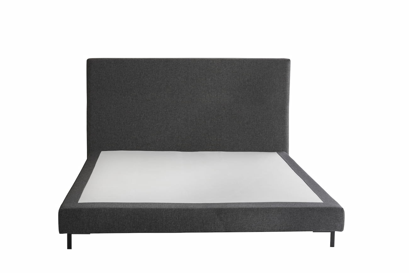 Boxspringbett James in Anthrazit (180x200cm)