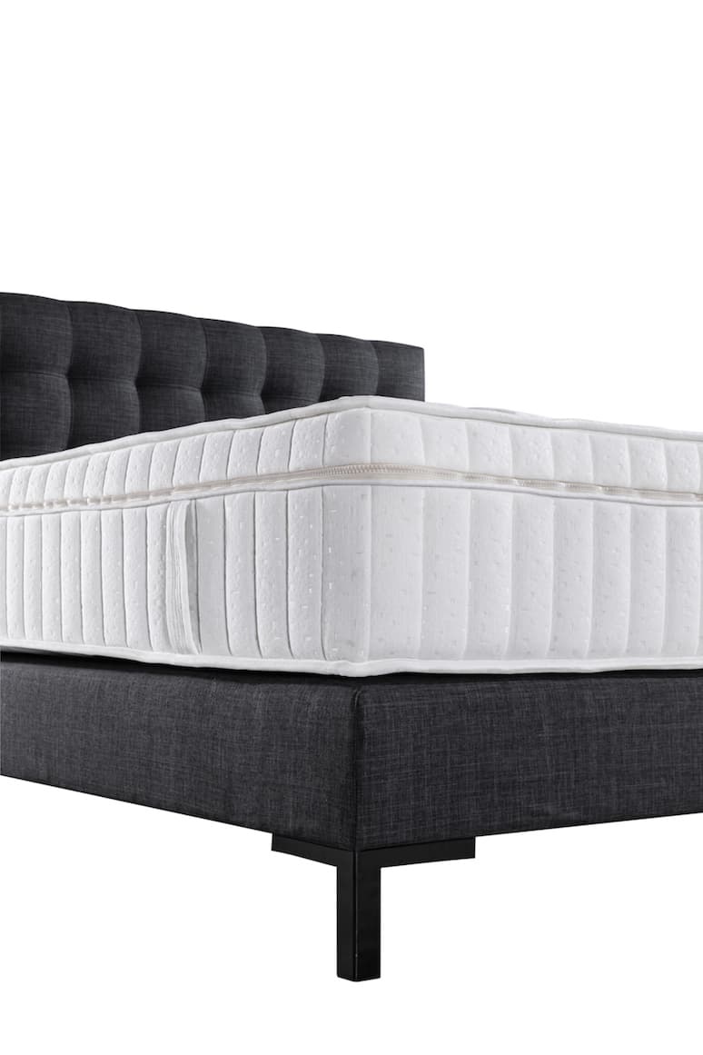 Boxspringbett Rome in Anthrazit (100x200cm)