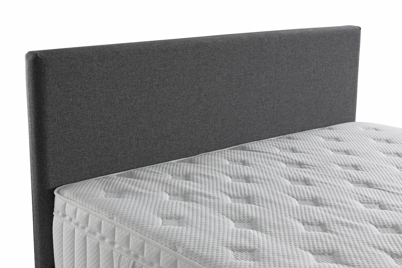 Boxspringbett James in Anthrazit (200x200cm)