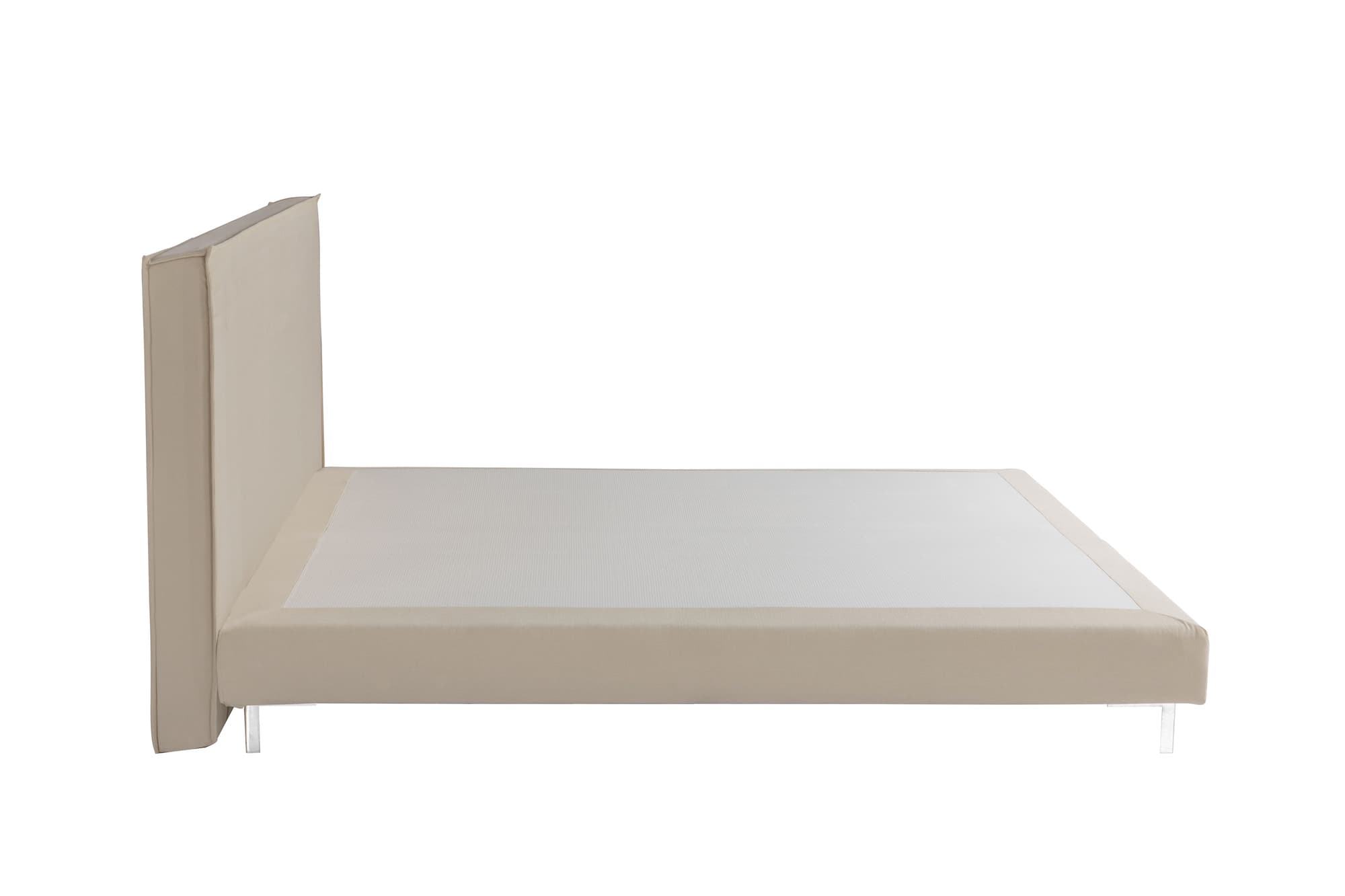 Boxspringbett Bettgestell Stan (180x200cm) in Creme