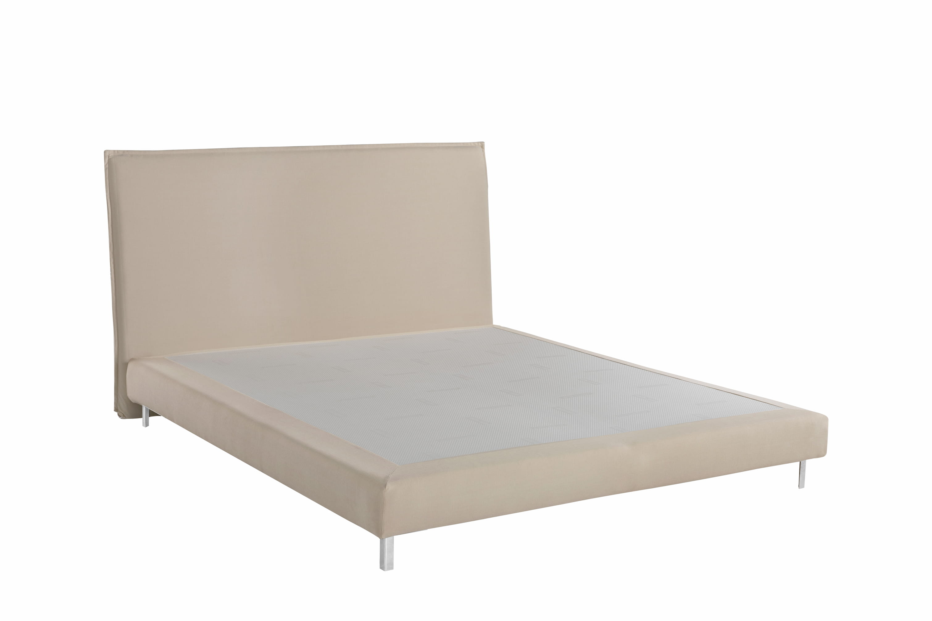 Boxspringbett Bettgestell Clark (180x200cm)  in Creme