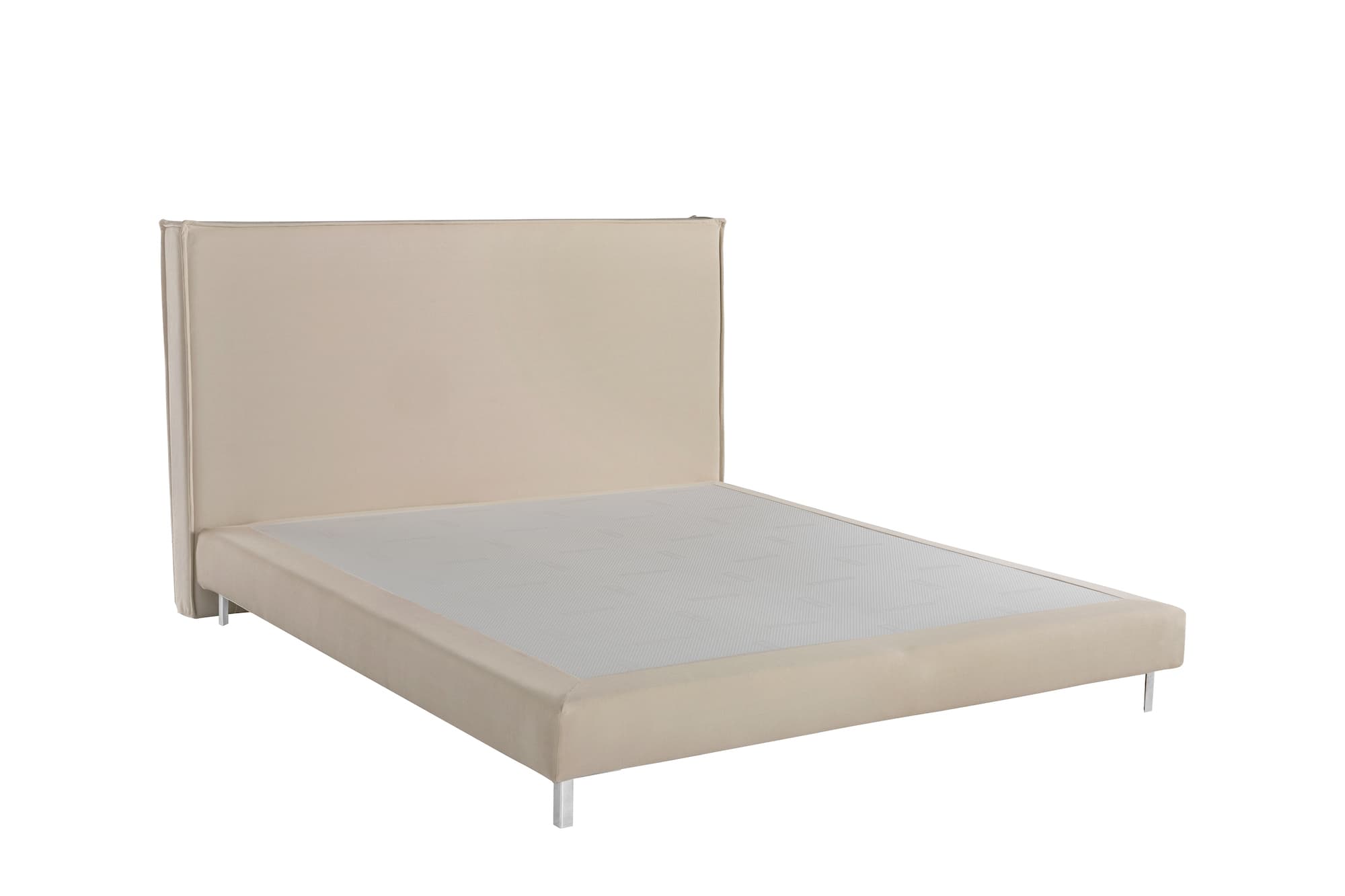 Boxspringbett Bettgestell Stan (180x200cm) in Creme