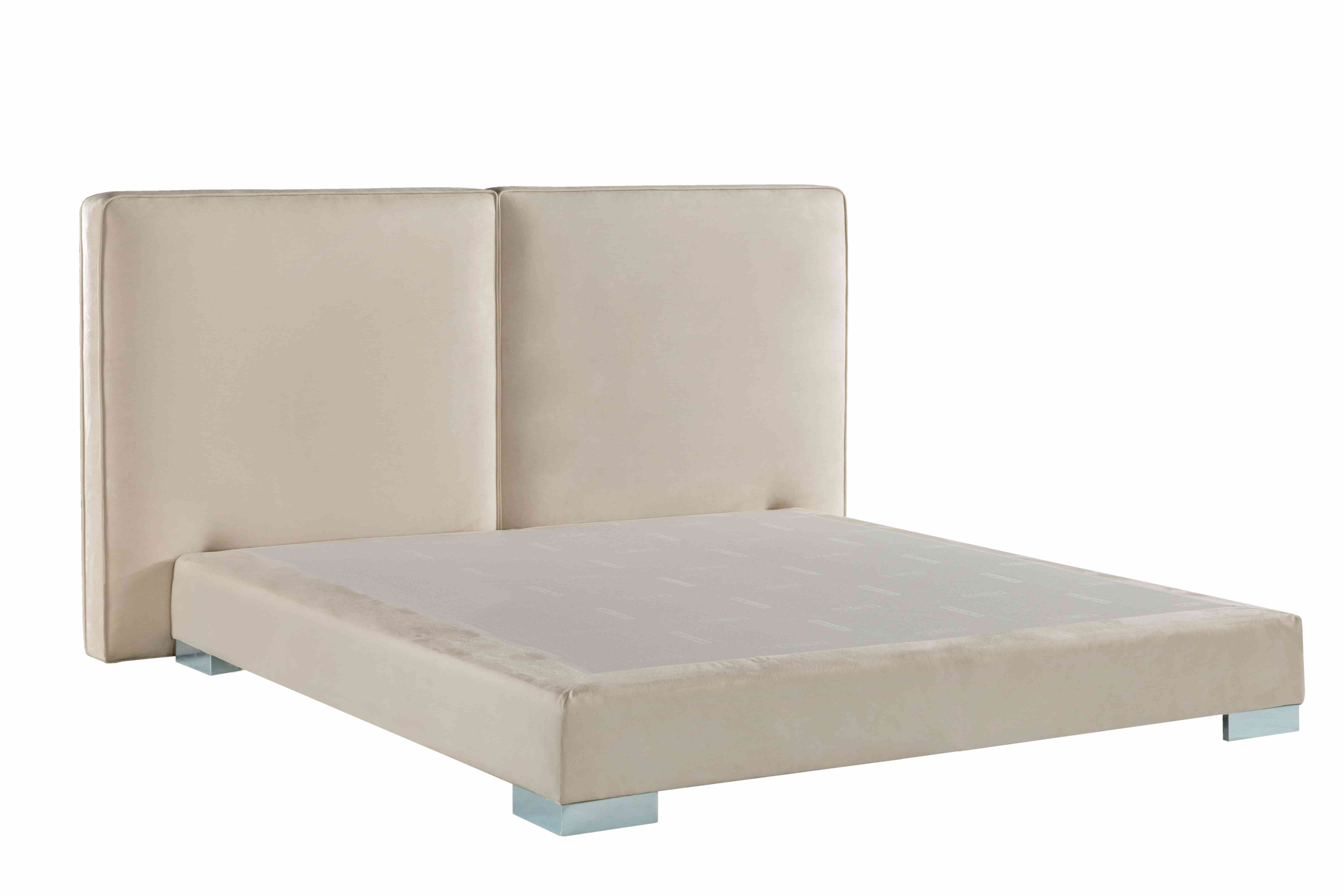 Boxspringbett Bettgestell Lazy Plus(180x200cm)  in Hell-Creme