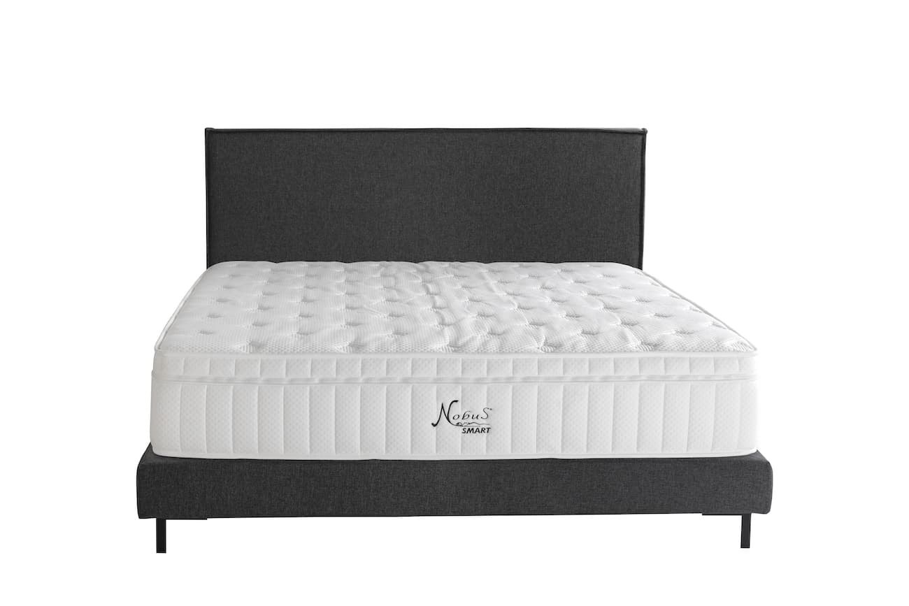 Boxspringbett Stan in Anthrazit (180x200cm)