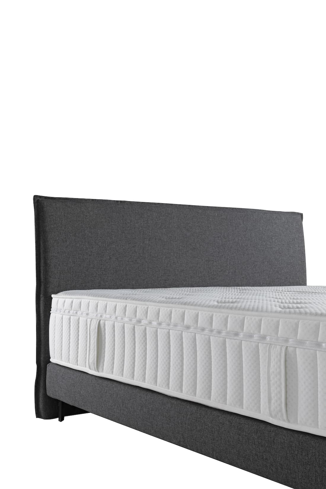 Boxspringbett Clark in Anthrazit (160x200cm)