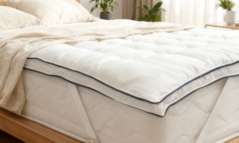 Bambus Topper 7 cm aus Naturfaser – schlafen wie auf Wolken