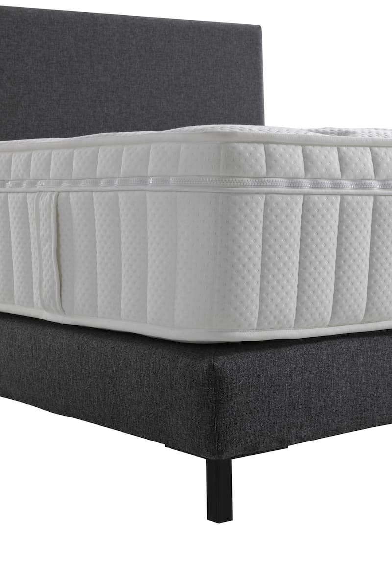 Boxspringbett James in Anthrazit (200x200cm)