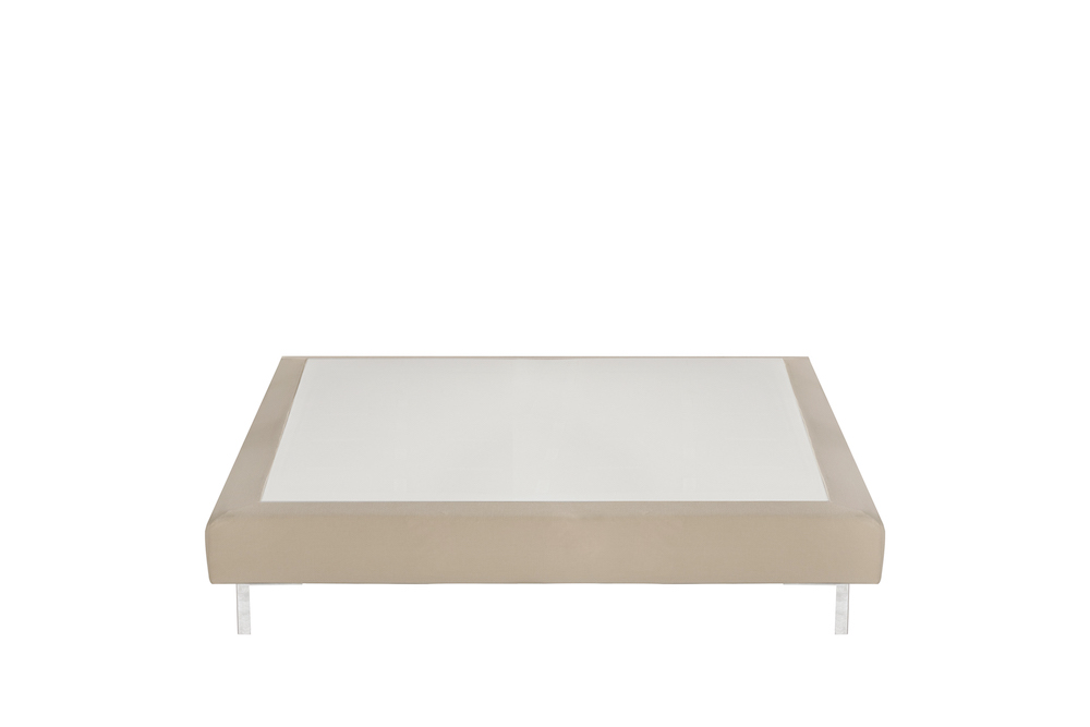 Boxspringbett Bettgestell James (160x200cm) in Creme