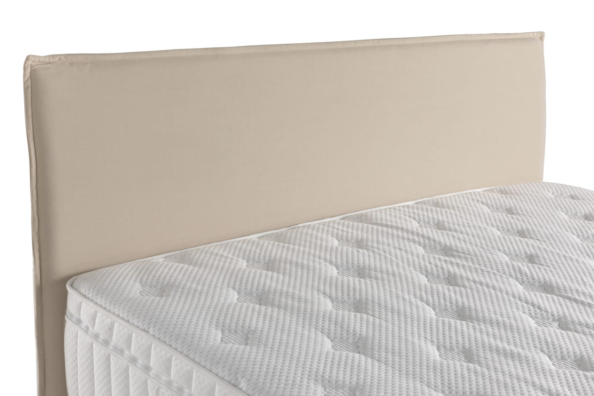 Boxspringbett Clark in Creme (180x200cm)