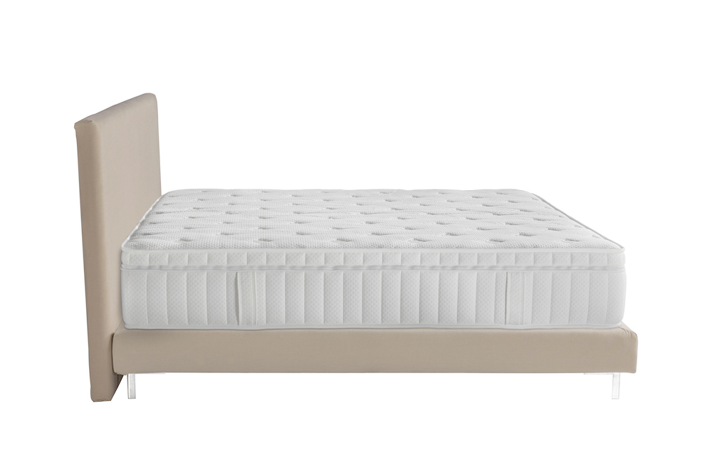 Boxspringbett James in Creme (180x200cm)