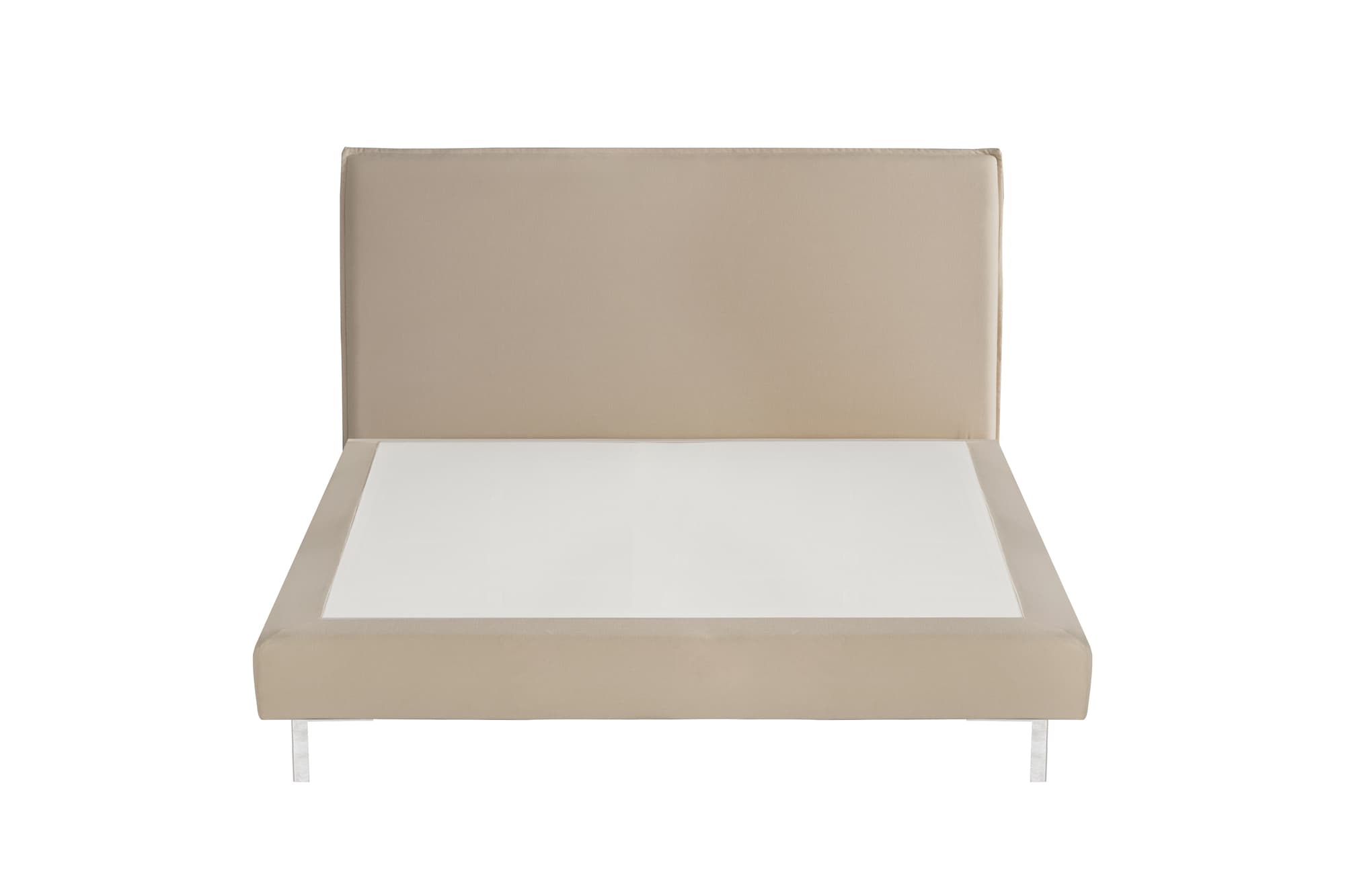 Boxspringbett Bettgestell (160x200cm) Clark in Creme