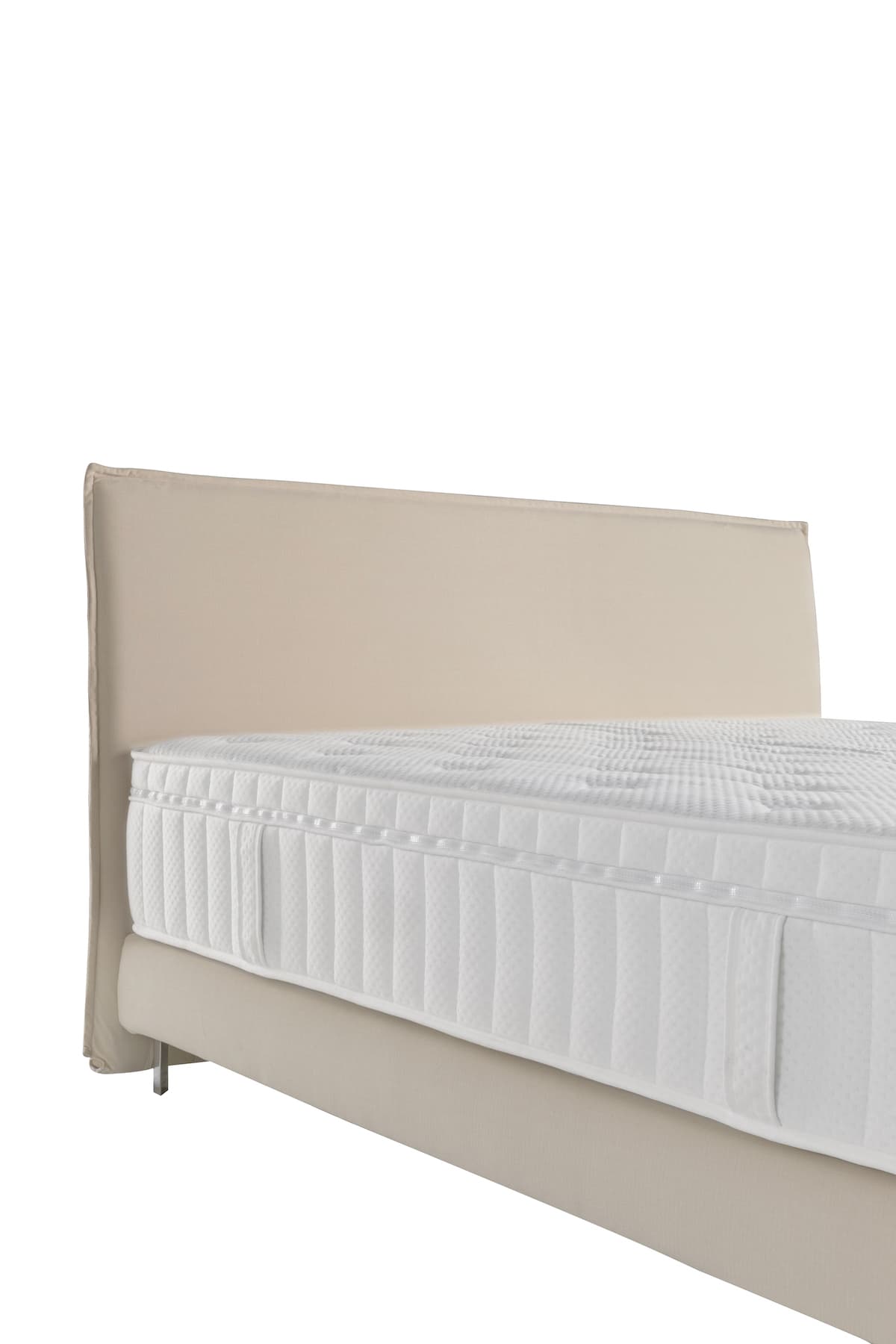 Boxspringbett Clark in Creme (180x200cm)