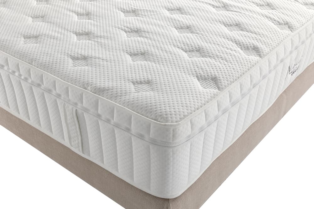 Boxspringbett Stan in Sand (200x200cm)