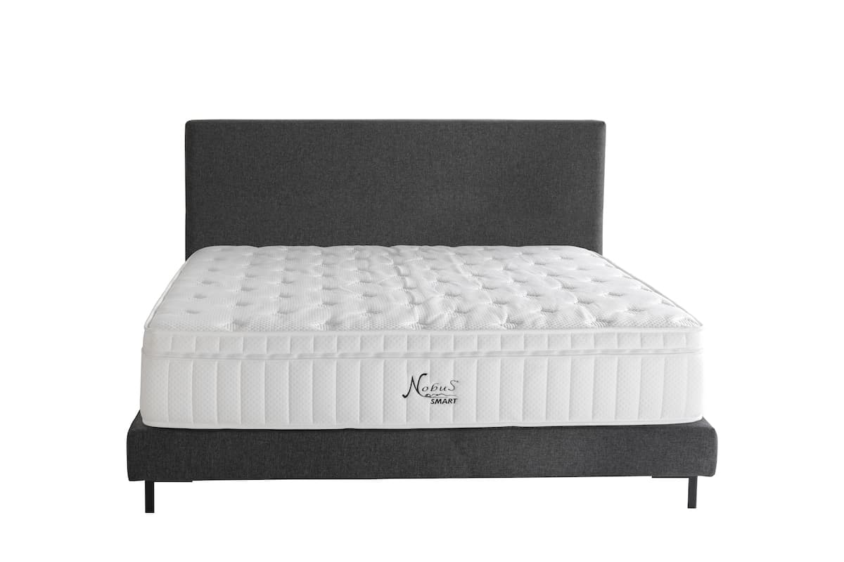 Boxspringbett James in Anthrazit (180x200cm)