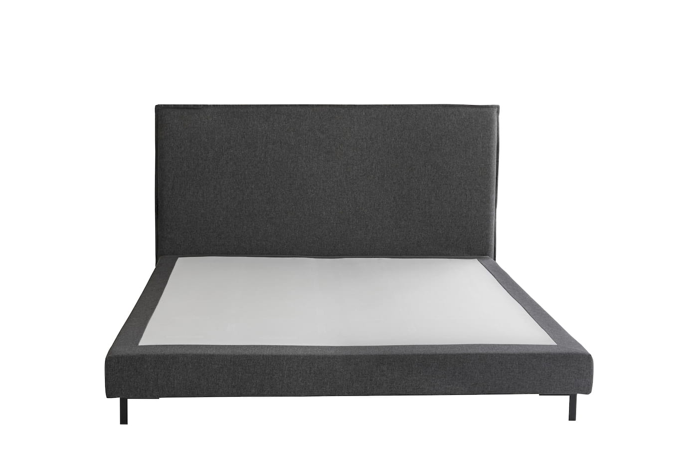 Boxspringbett Bettgestell Clark (200x200cm) in Anthrazit