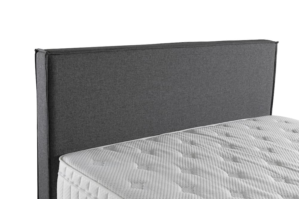 Boxspringbett Stan in Anthrazit (200x200cm)