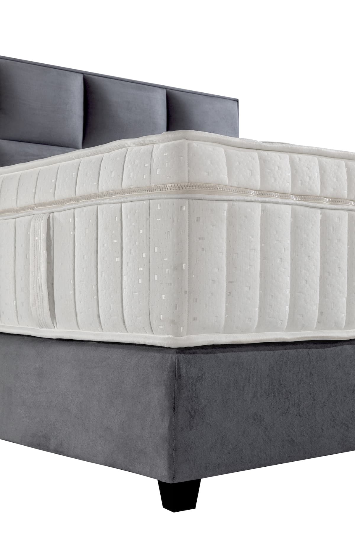 Boxspringbett Magnum Plus in Anthrazit (160x200cm)