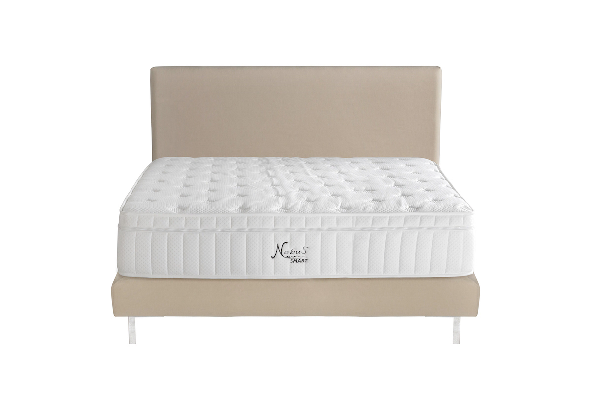 Boxspringbett James in Creme (180x200cm)