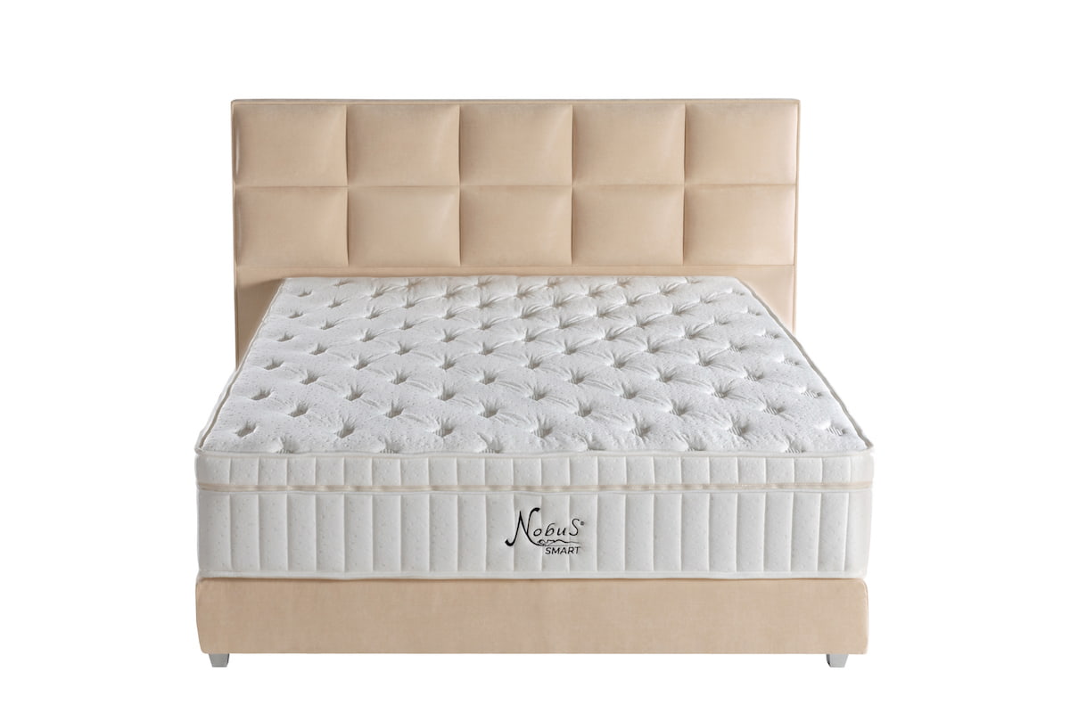 Boxspringbett Magnum Plus in Creme (180x200cm)