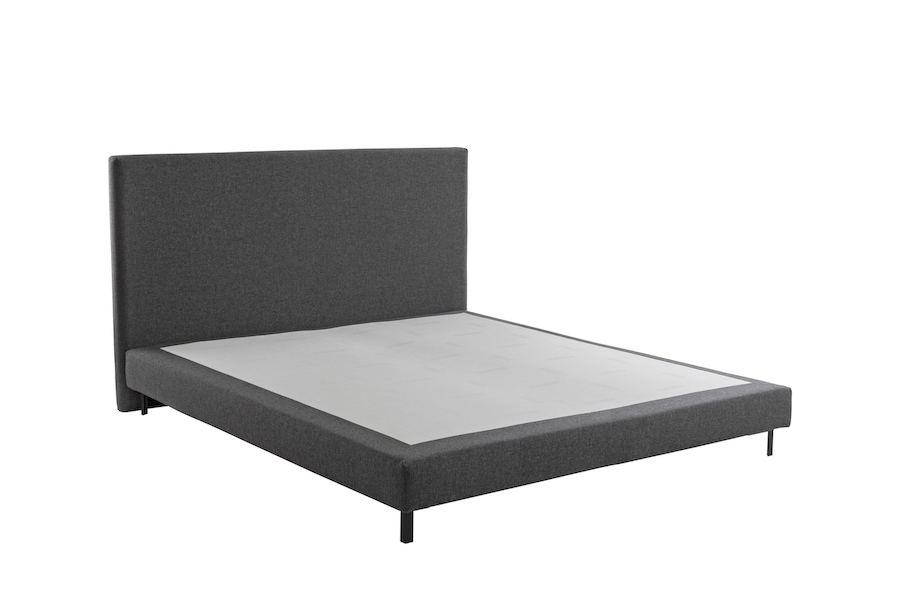 Boxspringbett James in Anthrazit (180x200cm)