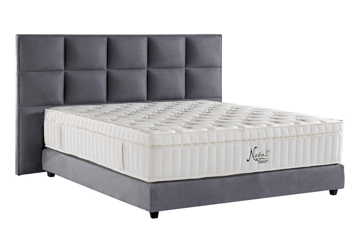 Boxspringbett Magnum Plus in Anthrazit (120x200cm)